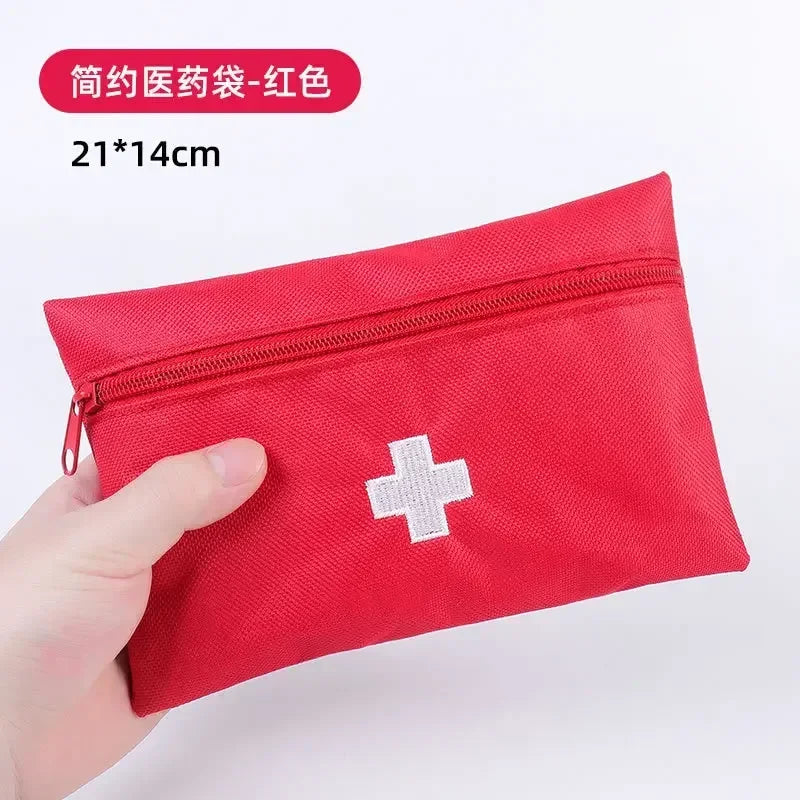 Mini First Aid & Medicine Storage Bag – Portable Travel Emergency Survival Pill Case